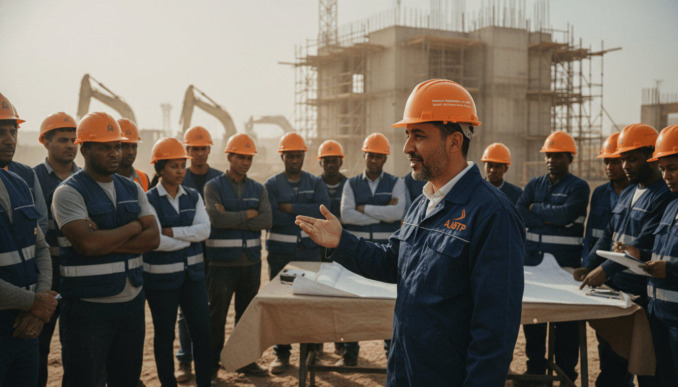 Hamza Agdmoun formateur AJBTP, expert formation conducteur de travaux Maroc