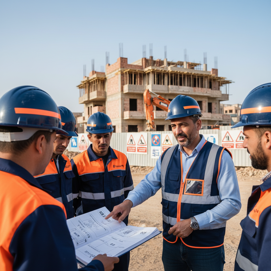 Compétences HSE construction acquises par le conducteur de travaux